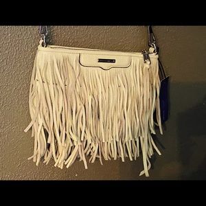 Rebecca Minkoff “Honeydew” Fringe Crossbody